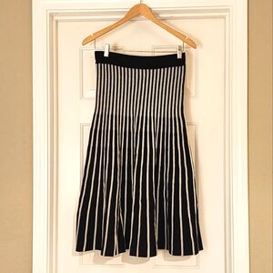 Modern Citizen Midi A-Line Pleated Skirt Size Large